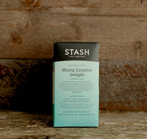 minty licorice delight stash tea product