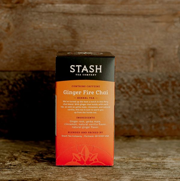 ginger fire chai stash tea product